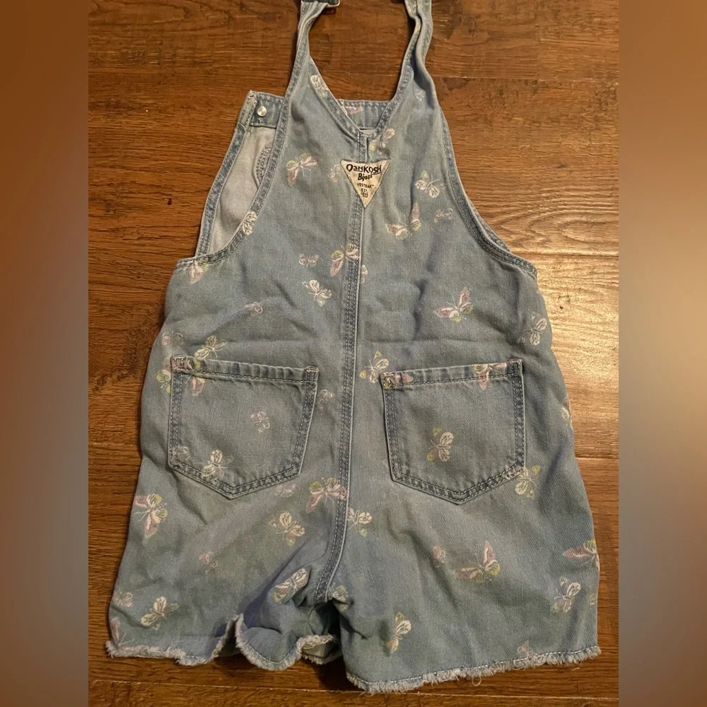 Osh Kosh butterfly overalls girls 5